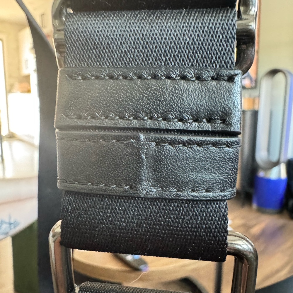 Coach Black and Red Backpack with Signature Style - Picture 12 of 13